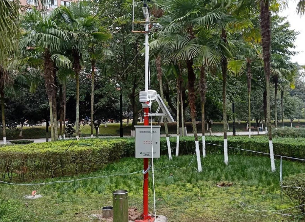 重庆市风景园林科学研究院利用云飞气象站构建智慧城市气象观测系统
